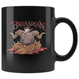 Barbarian Dice D12 DND Mug - Critical Rage Axe RPG Coffee Cup - Luxurious Inspirations
