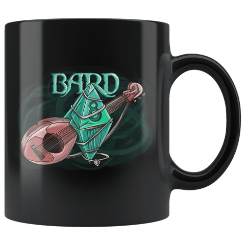 Bard Dice D8 DND Mug - Critical Rage D&D RPG Coffee Cup - Luxurious Inspirations