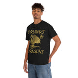 Drunks and Dragons High Quality Tee