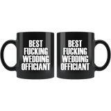 Best Fucking Wedding Officiant Mug - Funny Gag Reverend Pastor Joke Vulgar Adult Humor Gift Coffee Cup - Luxurious Inspirations