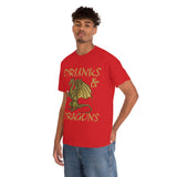 Drunks and Dragons High Quality Tee