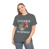 Chicken Whisper Funny Farmer High Quality Tee
