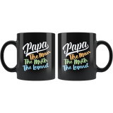 Papa The Man The Myth The Legend Coffee Cup Mug - Luxurious Inspirations