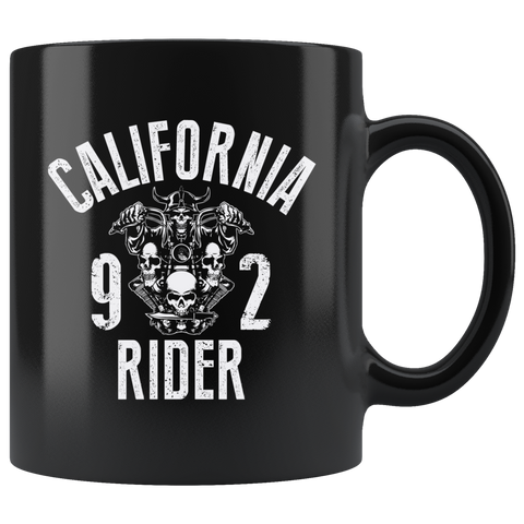 California 9 2 Rider Coffee Cup Mug - Luxurious Inspirations