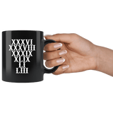 Brady GOAT Gauntlet 6th Championship Ring Mug - MVP 12 Greatest Of All Time Fan Coffee Cup - Luxurious Inspirations