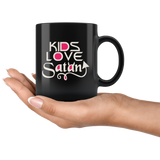 Kids Love Satan Coffee Cup Mug - Luxurious Inspirations