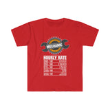 Mechanic Hourly Rate High Quality Tee