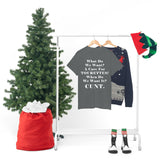 What Do We Want A Cure for Tourettes Cunt High Quality Tee