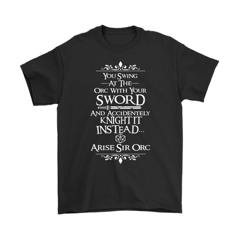 Canada Arise Sir Orc DND Shirt - Funny Dragons From Caves And Dungeons Tee - Luxurious Inspirations