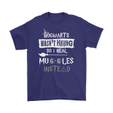 Canada Hogwarts Wasn't Hiring So I Heal Muggles Instead Shirt - Funny Nurse Doctor Medical Magical Tee - Luxurious Inspirations