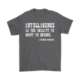 Canada  Intelligence is the Ability to Adapt to Change Shirt - Funny Intelligent Decoder Tee - Luxurious Inspirations