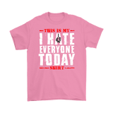 Canada This is My I Hate Everyone Today Shirt - Funny Offensive Vulgar Middle Finger Tee T-Shirt - Luxurious Inspirations