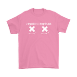 Canada World Of Tees Free The Nipples T-Shirt - Funny Breast Adult Humor X Crude Tee Shirt - Luxurious Inspirations
