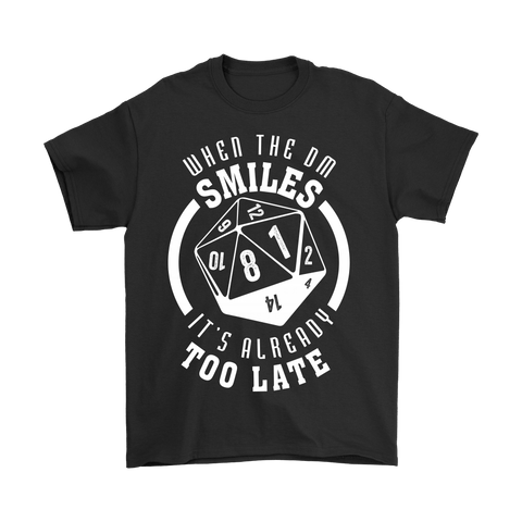 Canada World Of Tees When The DM Smiles It's Already Too Late Dungeon and Dragons DND D&D Shirt - Luxurious Inspirations