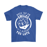 Canada World Of Tees When The DM Smiles It's Already Too Late Dungeon and Dragons DND D&D Shirt - Luxurious Inspirations