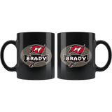 Tampa Bay Brady 12 GOAT Coffee Cup Fan High Quality Premium Grade Mug - Luxurious Inspirations