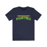 I'm Actually in My Fourties Shirt - Funny TMNT Parody Fathers Day Premium High Quality Tee T-Shirt - Binge Prints