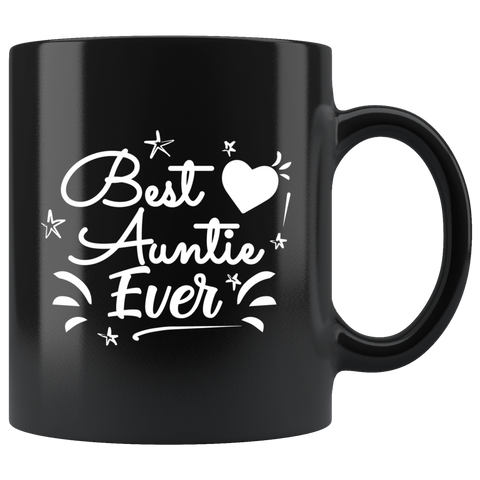 Best Auntie ever family niece love coffee cup mug - Luxurious Inspirations