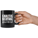 Chaotic Neutral Mug - Funny DND D&D DM RPG Coffee Cup - Luxurious Inspirations