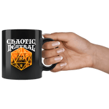Chaotic Neutral Mug - Funny DND D&D DM RPG Dice D20 Coffee Cup - Luxurious Inspirations