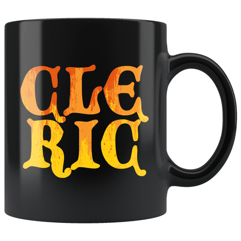 Cleric Mug - Funny DND D&D D20 DM Healer Coffee Cup - Luxurious Inspirations