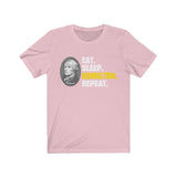 Eat Sleep Hamilton Repeat Shirt - Alexander Musical High Quality Tee - Luxurious Inspirations