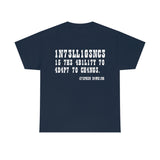 CANADA Intelligence is The Ability to Adapt to Change high Quality Tee