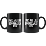 Dads Are Boomerangs I Hope Mug - Funny Cruel Offensive Orphan Crayons Joke Coffee Cup - Luxurious Inspirations