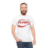 Enjoy Cocaine Parody High Quality Tee