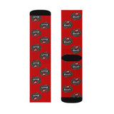 Tampa Bay Brady 12 GOAT  Premium Grade Sublimation Socks - Luxurious Inspirations