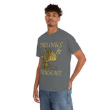 Drunks and Dragons High Quality Tee