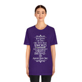 Arise Sir Orc DND Monster Canvas High Quality Tee