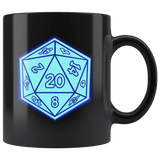 Dice DND Role Playing Board Game Funny Mug D&D D20 Critical Coffee Cup - Luxurious Inspirations