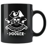 Dirty Pirate Hooker Mug - Funny Halloween Adult Offensive Joke Coffee Cup - Luxurious Inspirations