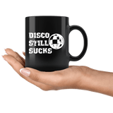 Disco Still Sucks Mug - Funny 70s Music Disco Ball Coffee Cup - Luxurious Inspirations