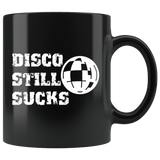 Disco Still Sucks Mug - Funny 70s Music Disco Ball Coffee Cup - Luxurious Inspirations
