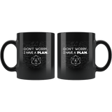Don't Worry I Have A Plan Mug - Funny DND D&D D20 DM Coffee Cup - Luxurious Inspirations