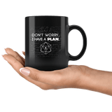 Don't Worry I Have A Plan Mug - Funny DND D&D D20 DM Coffee Cup - Luxurious Inspirations