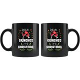 Drink Up Grinches It's Christmas Mug - Funny Offensive Holidays Alcohol Wine Beer Santa Coffee Cup - Luxurious Inspirations