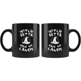Witch Betta Have My Candy Ghost Witch Halloween Costumes Children Trick or Treat Makeup Mug Coffee Cup - Luxurious Inspirations
