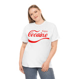 Enjoy Cocaine Parody High Quality Tee
