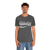 Enjoy Capitalism Parody High Quality T-Shirt