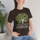 I Met My Wife On Ancestry.com High Quality Tee