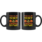 This Is My Scary Librarian Costume Ghost Witch Halloween Children Candy Trick or Treat Makeup Mug Coffee Cup - Luxurious Inspirations