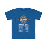 Mechanic Hourly Rate High Quality Tee