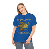 Drunks and Dragons High Quality Tee