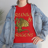 Drunks and Dragons High Quality Tee