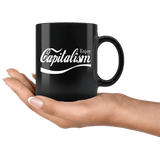 Enjoy Capitalism Parody Mug - Funny Surveillance Conscious Disaster Late of gore Coffee Cup - Luxurious Inspirations
