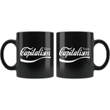 Enjoy Capitalism Parody Mug - Funny Surveillance Conscious Disaster Late of gore Coffee Cup - Luxurious Inspirations