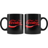 Enjoy Cocaine Parody Mug - Funny Offensive Vulgar Drugs 420 Joke Coffee Cup - Luxurious Inspirations